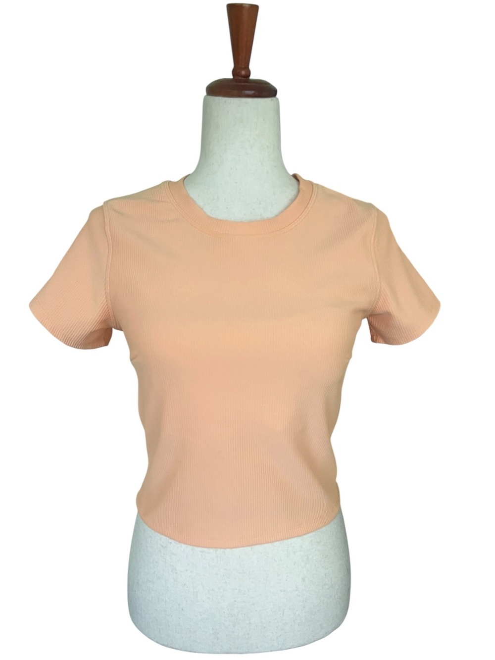 Move Theology Ribbed Top With Built In Bra - Picture 6 of 12